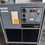 2x Luchtcompressor Atlas Copco, GA 11, grijs, bouwjaar 1990